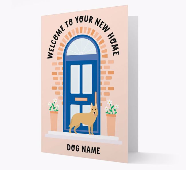 Welcome To Your New Home: Personalised {breedFullName} Card